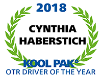 OTR Driver of the Year - Cynthia Haberstich